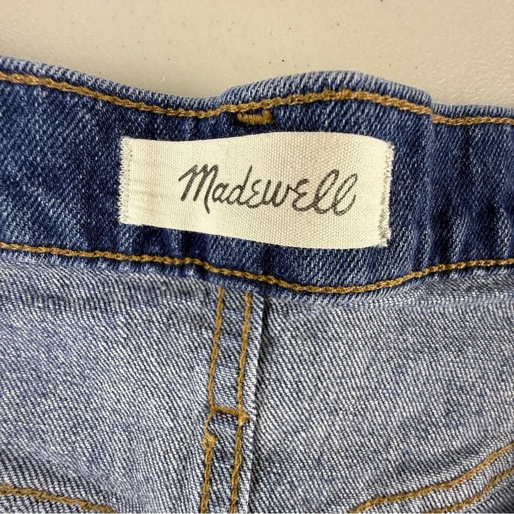 Madewell High Rise Button Fly Denim Shorts Size 27